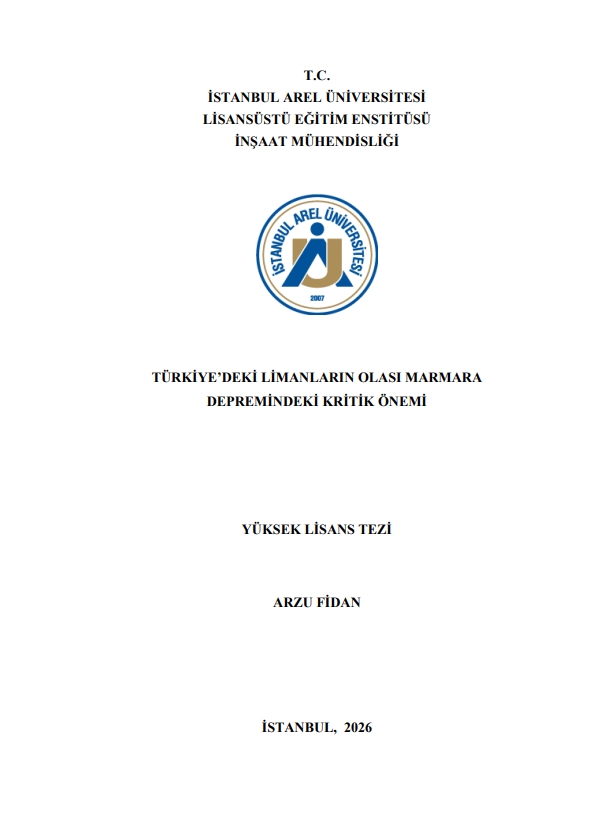 Türkiye'deki Limanların Olası Marmara Depremindeki Kritik Önemi
